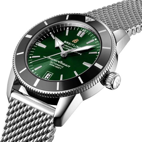 breitling superocean heritage 42 green bezel|breitling superocean heritage ii chrono.